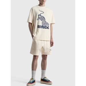 Rhude Graphic Tshirt - M Off White
